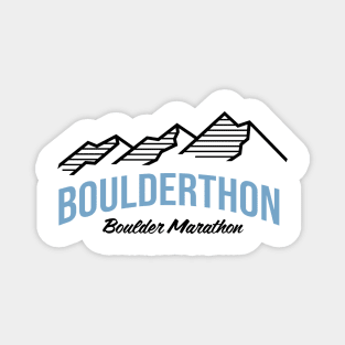 Boulderthon Marathon Magnet