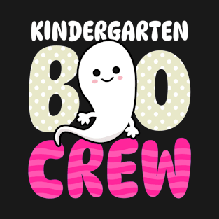 Halloween Teacher Shirt | Kindergarten Boo Crew T-Shirt