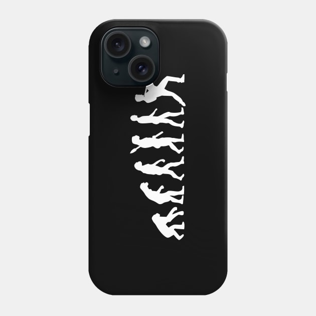 Guitar Player Evolution Phone Case by pickledpossums