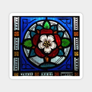 Tudor Rose Window Magnet