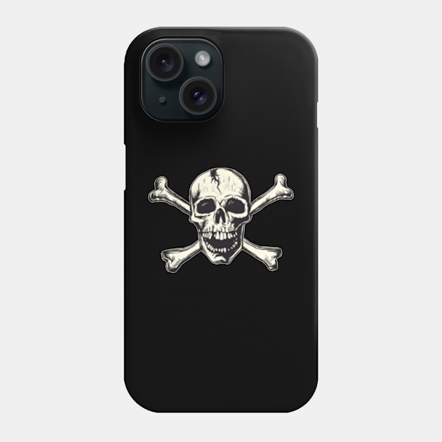 Skull do be Skullin Phone Case by SleepyWheat