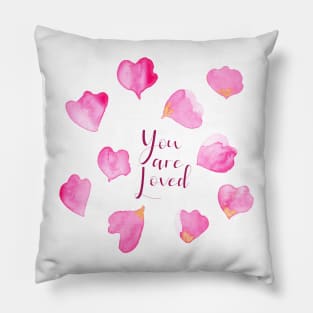 Valentine you are Loved design Pillow