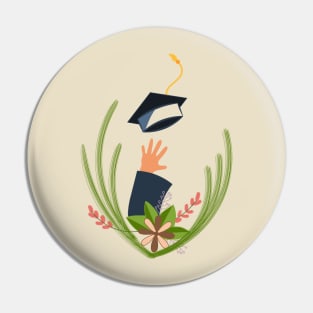 graduation day aesthetic Pin