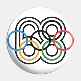 Mexico Olympics 1968 Pin