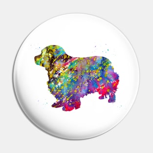 Clumber spaniel Pin