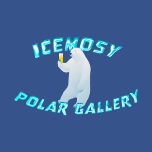 Polar bear tee, Drinking tee, Bear tee, Snow tee, Christmas tee T-Shirt