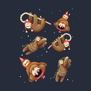 Sloth Christmas Party T-Shirt