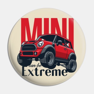 Car mini retro offroad extreme Pin