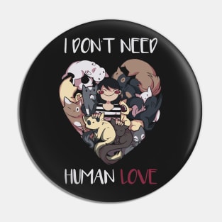 Human love Pin