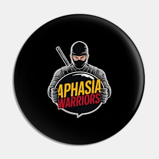 Aphasia Warriors Pin