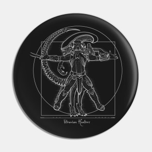 Vitruvian Hunters ( Negative) Pin