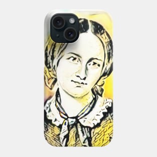 Emily Bronte Portrait | Emily Bronte Artwork 3 Phone Case