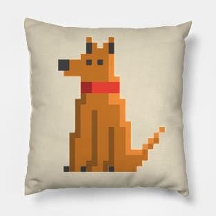 Pixel Dog Pillow