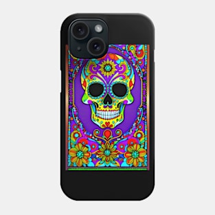 Sugar Skull Art: Where Tradition Meets Creativity Phone Case