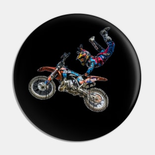 MOTOCROSS KTM DIRT BIKE FREESTYLE Pin