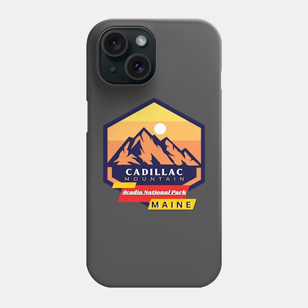 Cadillac Mountain Phone Case by TeeText