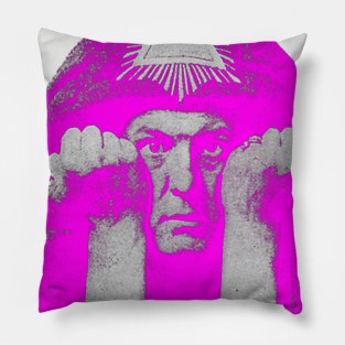 Crowley in Pink Pillow