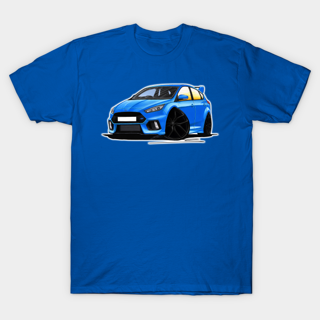 Ford Focus Mk3 Rs Blue Focus Rs T Shirt Teepublic Fr