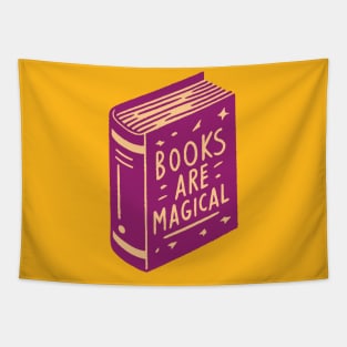 Books Are Magical Tapestry