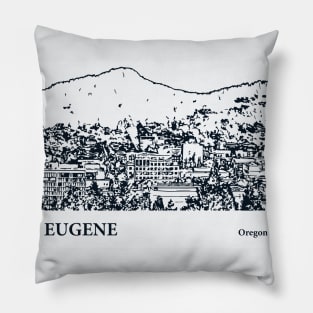 Eugene - Oregon Pillow