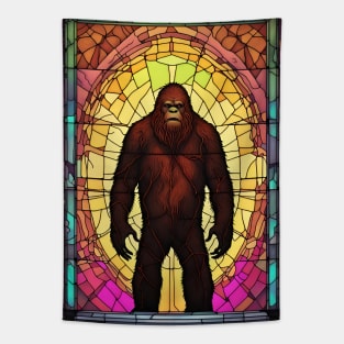 Bigfoot Stained Glass Tapestry