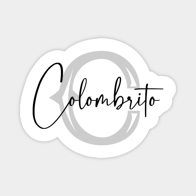 Colombrito Second Name, Colombrito Family Name, Colombrito Middle Name Magnet by Huosani