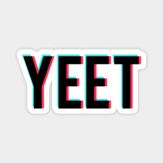 TikTok Yeet Magnet by stickisticki