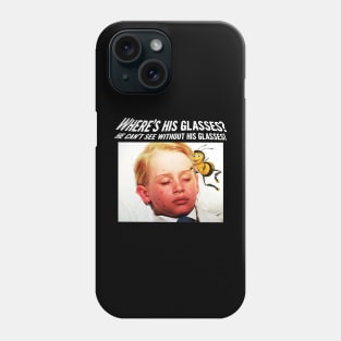 Where are his glasses? My Girl Bee Movie Parody Phone Case