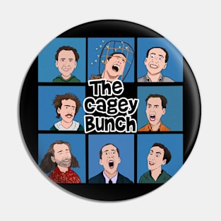 The Cagey Bunch Pin