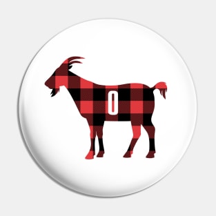 POR GOAT - 0 - Plaid Pin