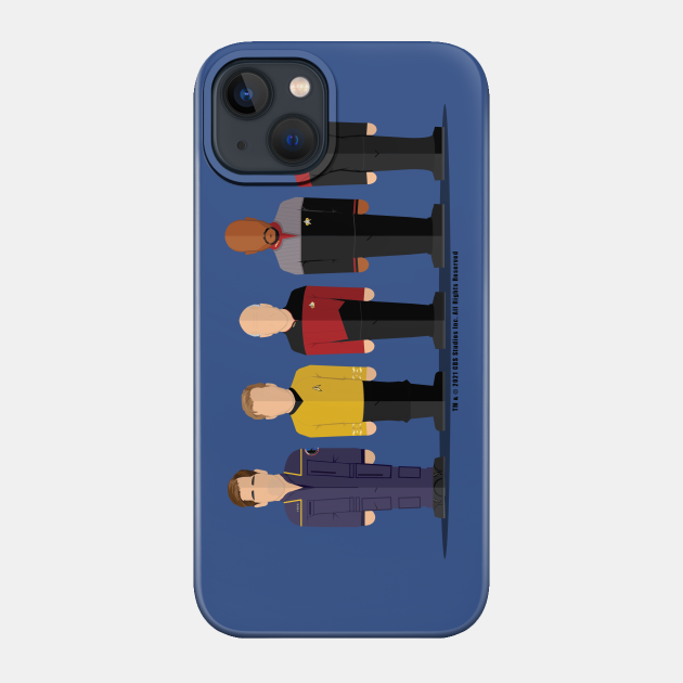 Captains - Star Trek - Phone Case