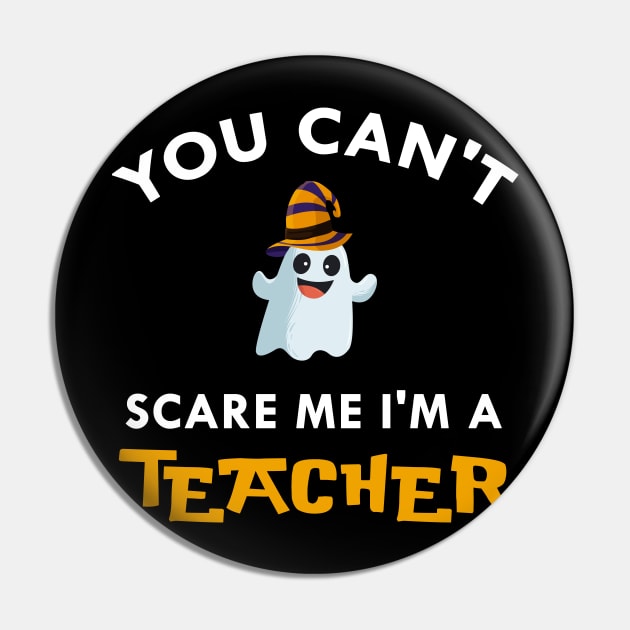 You can't scare me I'm a teacher shirt halloween teacher tee Pin by Trendy_Designs