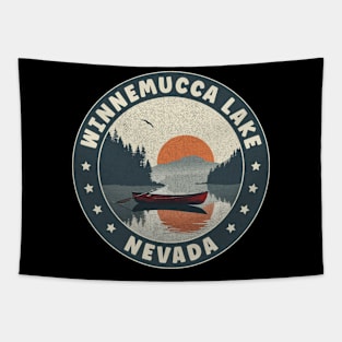 Winnemucca Lake Nevada Sunset Tapestry