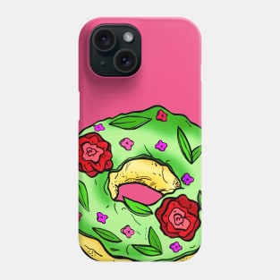 Rose Garden Donut Phone Case