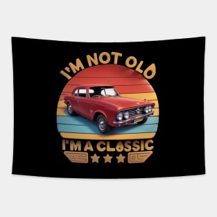 im not old im classic Tapestry