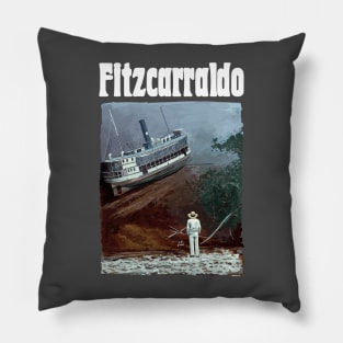 Fitzcarraldo movie Illustration Pillow