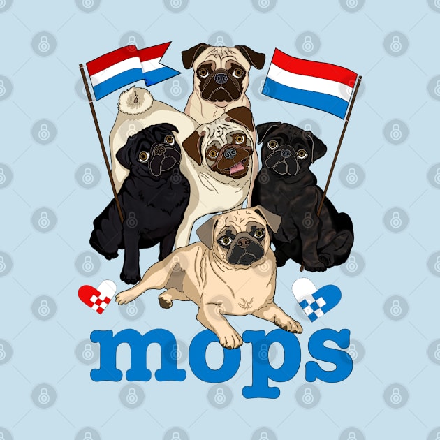 MOPS! Luxembourgish edition! by FivePugs