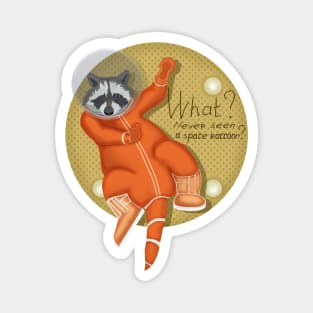 Space Raccoon. What? Never seen a space raccoon? Magnet