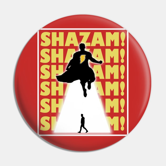 Shazam The Champion Pin by ComicBook Clique