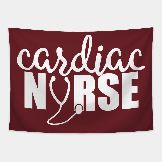 Cardiac Nurse Customized Gift Tapestry by MoodPalace