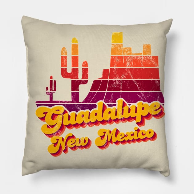 Guadalupe New Mexico Pillow by Jennifer