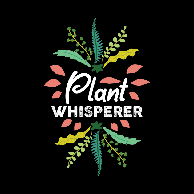 Plant Whisperer Plant Lady by GigibeanCreations