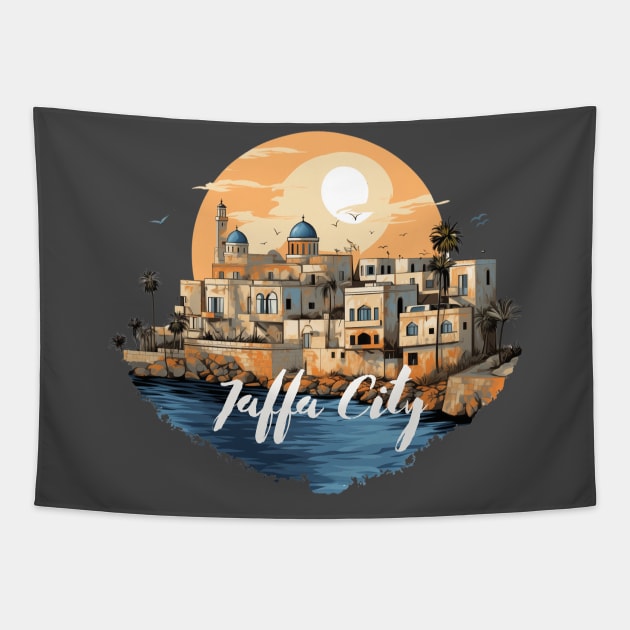 Jaffa City Tapestry by RoryRocket