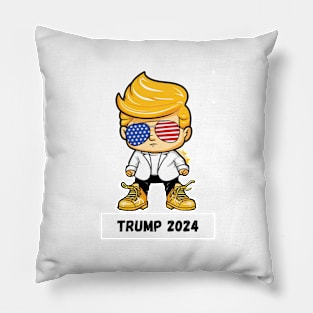 Trump golden sneaker edition - the bold one it says it ! Pillow