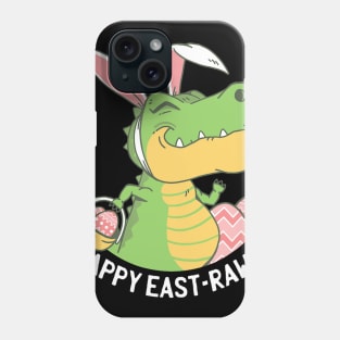 Happy East-Rawr TShirt T Rex Dinosaur Egg Kids Easter Bunny Phone Case