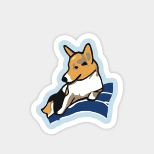 Pembroke welsh corgi (Chipp) Relaxing Magnet