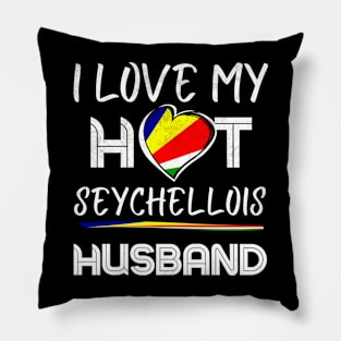 Seychellois Husband Proud Wife Pillow