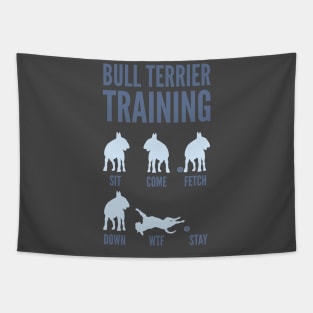 Bull Terrier Training Tapestry