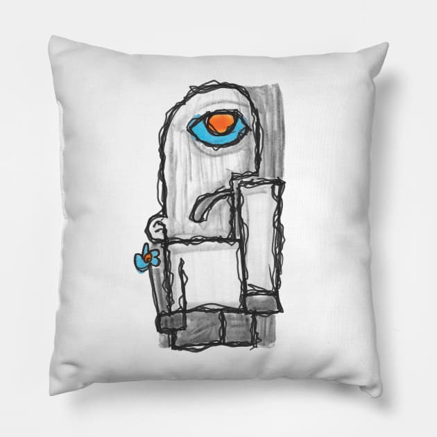 Good Guy Pillow by 20thCenturyBlock