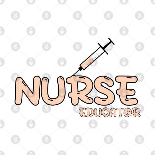 Nurse Educator Orange by MedicineIsHard